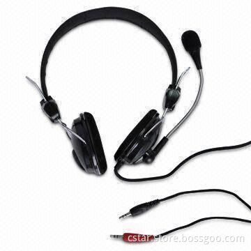 Dynamic Stereo Headphone, Compatible with Skype, Yahoo, MSN, AOL, Google and More